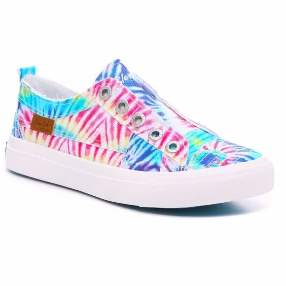BLOWFISH Malibu Playbuzz Tie Dye Slip-On Sneaker - EUC - Picture 1 of 13